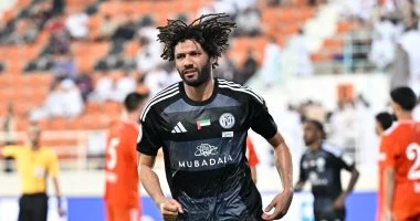 طموحات الجزيرة الآسيوية تتجلى مع تألق النني في مواجهة الوصل ضمن الدوري الإماراتي المشتعل هذا الموسم