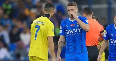مواجهة نارية بين النصر والهلال تجمع مالكوم ورونالدو في كلاسيكو مثير للجماهير في الدوري السعودي